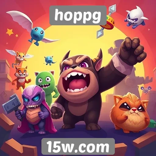 Explorando a diversidade de jogos no Hoppg